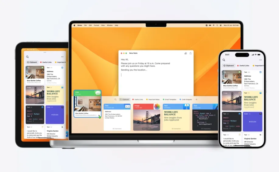 ниверсальный буфер обмена